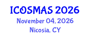 International Conference on Orthopedics, Sports Medicine and Arthroscopic Surgery (ICOSMAS) November 04, 2026 - Nicosia, Cyprus