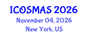 International Conference on Orthopedics, Sports Medicine and Arthroscopic Surgery (ICOSMAS) November 04, 2026 - New York, United States