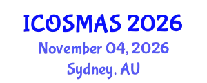 International Conference on Orthopedics, Sports Medicine and Arthroscopic Surgery (ICOSMAS) November 04, 2026 - Sydney, Australia