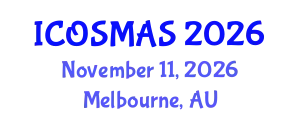 International Conference on Orthopedics, Sports Medicine and Arthroscopic Surgery (ICOSMAS) November 11, 2026 - Melbourne, Australia
