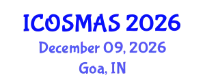 International Conference on Orthopedics, Sports Medicine and Arthroscopic Surgery (ICOSMAS) December 09, 2026 - Goa, India