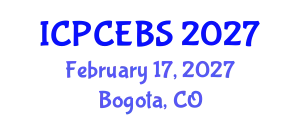 International Conference on Psychology, Cognitive, Education and Behavioral Sciences (ICPCEBS) February 17, 2027 - Bogota, Colombia