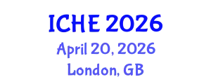International Conference on Higher Education (ICHE) April 20, 2026 - London, United Kingdom