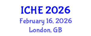 International Conference on Higher Education (ICHE) February 16, 2026 - London, United Kingdom
