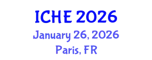 International Conference on Higher Education (ICHE) January 26, 2026 - Paris, France