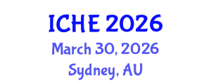 International Conference on Higher Education (ICHE) March 30, 2026 - Sydney, Australia
