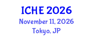 International Conference on Higher Education (ICHE) November 11, 2026 - Tokyo, Japan