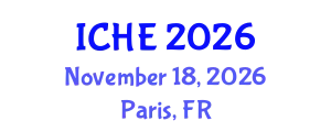 International Conference on Higher Education (ICHE) November 18, 2026 - Paris, France