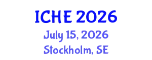 International Conference on Higher Education (ICHE) July 15, 2026 - Stockholm, Sweden
