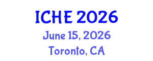 International Conference on Higher Education (ICHE) June 15, 2026 - Toronto, Canada