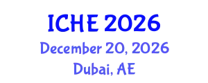 International Conference on Higher Education (ICHE) December 20, 2026 - Dubai, United Arab Emirates