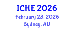International Conference on Higher Education (ICHE) February 23, 2026 - Sydney, Australia