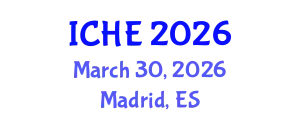 International Conference on Higher Education (ICHE) March 30, 2026 - Madrid, Spain