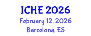 International Conference on Higher Education (ICHE) February 12, 2026 - Barcelona, Spain