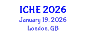 International Conference on Higher Education (ICHE) January 19, 2026 - London, United Kingdom