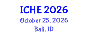 International Conference on Higher Education (ICHE) October 25, 2026 - Bali, Indonesia