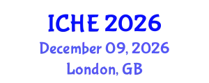 International Conference on Higher Education (ICHE) December 09, 2026 - London, United Kingdom