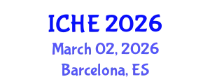 International Conference on Higher Education (ICHE) March 02, 2026 - Barcelona, Spain