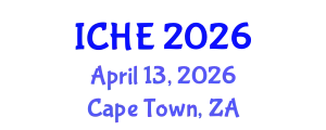 International Conference on Higher Education (ICHE) April 13, 2026 - Cape Town, South Africa