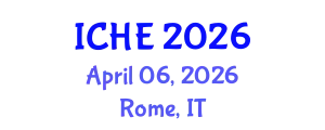 International Conference on Higher Education (ICHE) April 06, 2026 - Rome, Italy