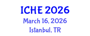 International Conference on Higher Education (ICHE) March 16, 2026 - Istanbul, Turkey