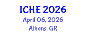 International Conference on Higher Education (ICHE) April 06, 2026 - Athens, Greece