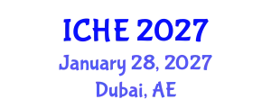 International Conference on Higher Education (ICHE) January 28, 2027 - Dubai, United Arab Emirates