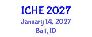 International Conference on Higher Education (ICHE) January 14, 2027 - Bali, Indonesia
