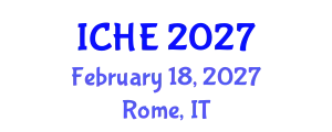 International Conference on Higher Education (ICHE) February 18, 2027 - Rome, Italy
