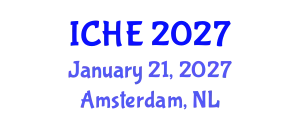 International Conference on Higher Education (ICHE) January 21, 2027 - Amsterdam, Netherlands