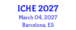 International Conference on Higher Education (ICHE) March 04, 2027 - Barcelona, Spain