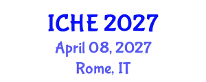 International Conference on Higher Education (ICHE) April 08, 2027 - Rome, Italy