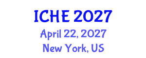 International Conference on Higher Education (ICHE) April 22, 2027 - New York, United States
