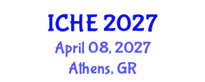 International Conference on Higher Education (ICHE) April 08, 2027 - Athens, Greece