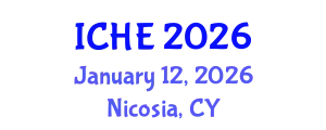 International Conference on Higher Education (ICHE) January 12, 2026 - Nicosia, Cyprus