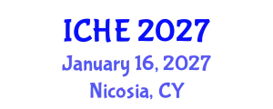 International Conference on Higher Education (ICHE) January 16, 2027 - Nicosia, Cyprus