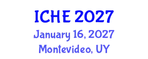International Conference on Higher Education (ICHE) January 16, 2027 - Montevideo, Uruguay