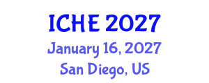 International Conference on Higher Education (ICHE) January 16, 2027 - San Diego, United States