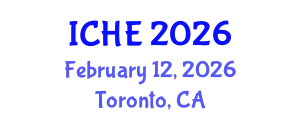 International Conference on Higher Education (ICHE) February 12, 2026 - Toronto, Canada