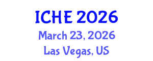 International Conference on Higher Education (ICHE) March 23, 2026 - Las Vegas, United States