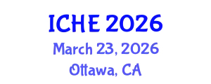 International Conference on Higher Education (ICHE) March 23, 2026 - Ottawa, Canada