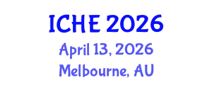 International Conference on Higher Education (ICHE) April 13, 2026 - Melbourne, Australia