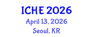 International Conference on Higher Education (ICHE) April 13, 2026 - Seoul, Republic of Korea