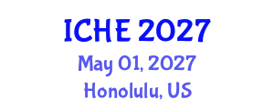 International Conference on Higher Education (ICHE) May 01, 2027 - Honolulu, United States
