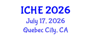 International Conference on Higher Education (ICHE) July 17, 2026 - Quebec City, Canada