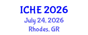 International Conference on Higher Education (ICHE) July 24, 2026 - Rhodes, Greece