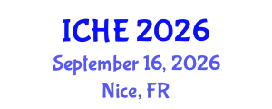 International Conference on Higher Education (ICHE) September 16, 2026 - Nice, France