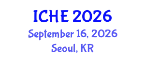 International Conference on Higher Education (ICHE) September 16, 2026 - Seoul, Republic of Korea