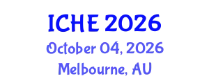 International Conference on Higher Education (ICHE) October 04, 2026 - Melbourne, Australia