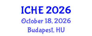 International Conference on Higher Education (ICHE) October 18, 2026 - Budapest, Hungary